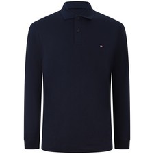 TOMMY HILFIGER - Polo blu per uomo