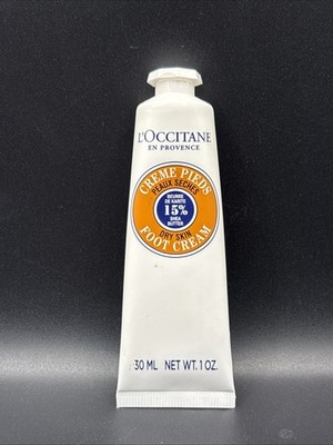 L'occitane en Provence Dry Skin Foot Cream 1 oz Brand New Travel Size