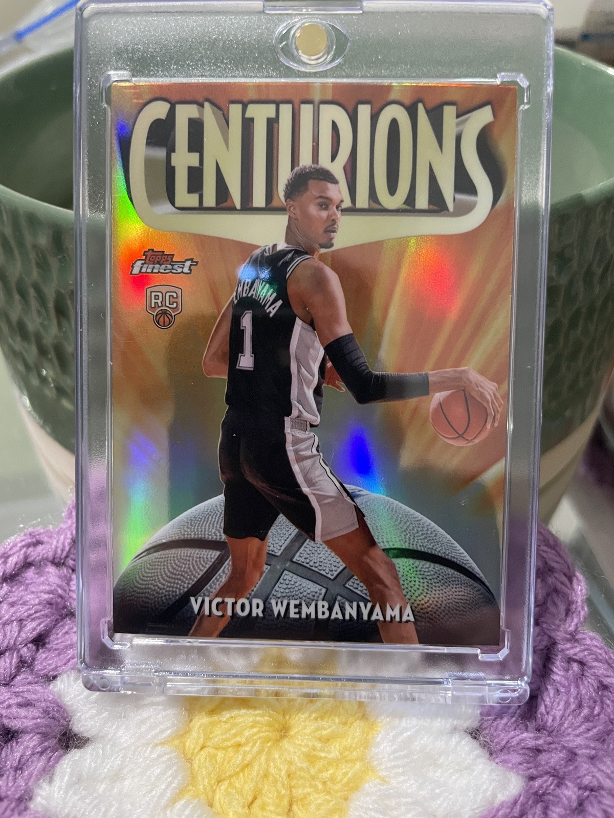 Victor Wembanyama 2023-2024 Topps Finest Centurions Case Hit Rookie RC #C-1