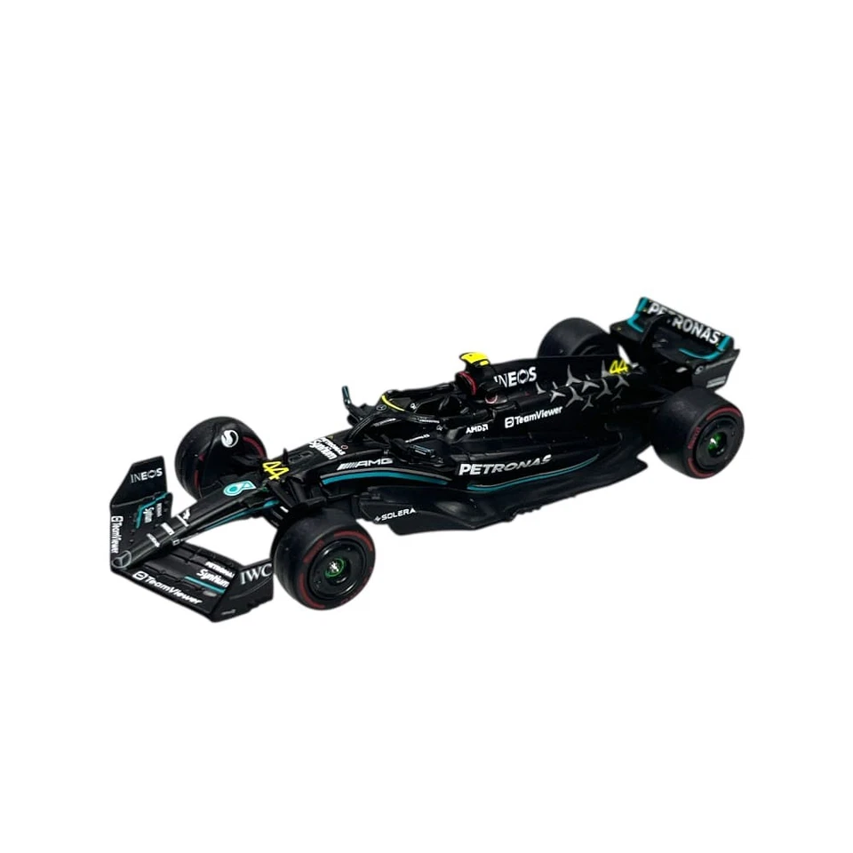 Modellino F1 Tarmac Global64 1/64 Mercedes AMG W14 Lewis Hamilton #44 Pole Po... - Immagine 2 di 4