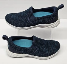VIONIC Agile Kea Womens Size 5 M Navy Blue Teal Supportive Slip On Shoes