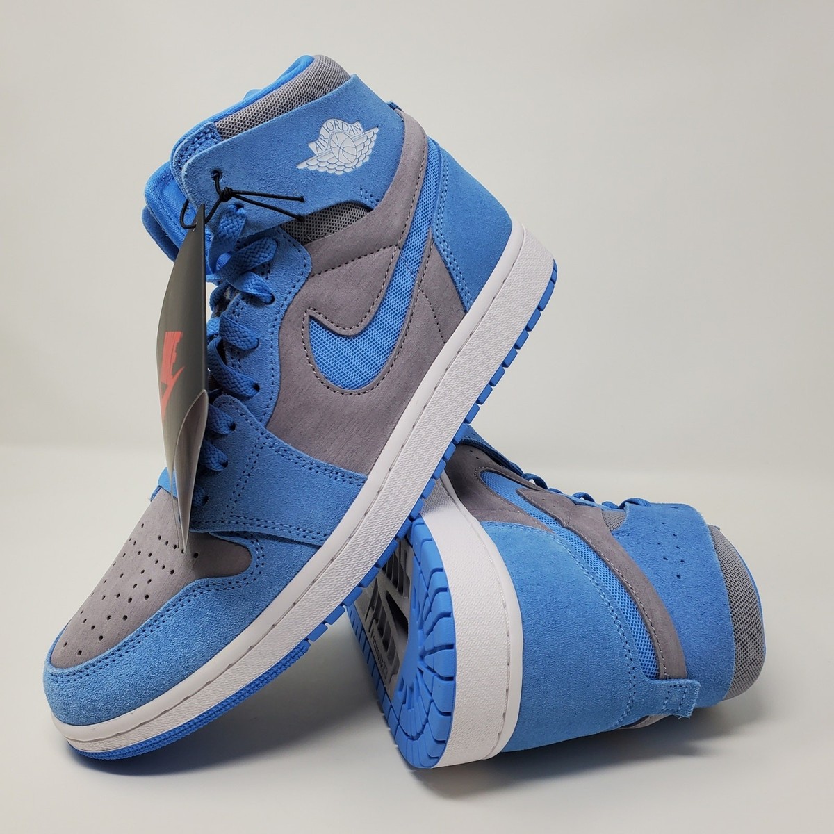 Size 9 - Air Jordan 1 Zoom Comfort 2 High University Blue