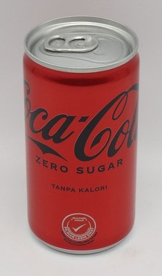 Malaysia Coca-Cola Zero Sugar 180ml can FULL
