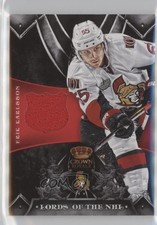 2012-13 Panini Rookie Anthology Crown Royale Lords of the NHL Erik Karlsson md3