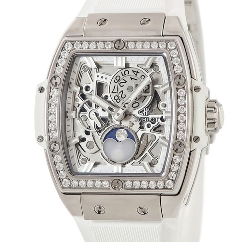 HUBLOT Spirit of Big Bang Moon Phase Titanium 647.NE.2070.RW.1...