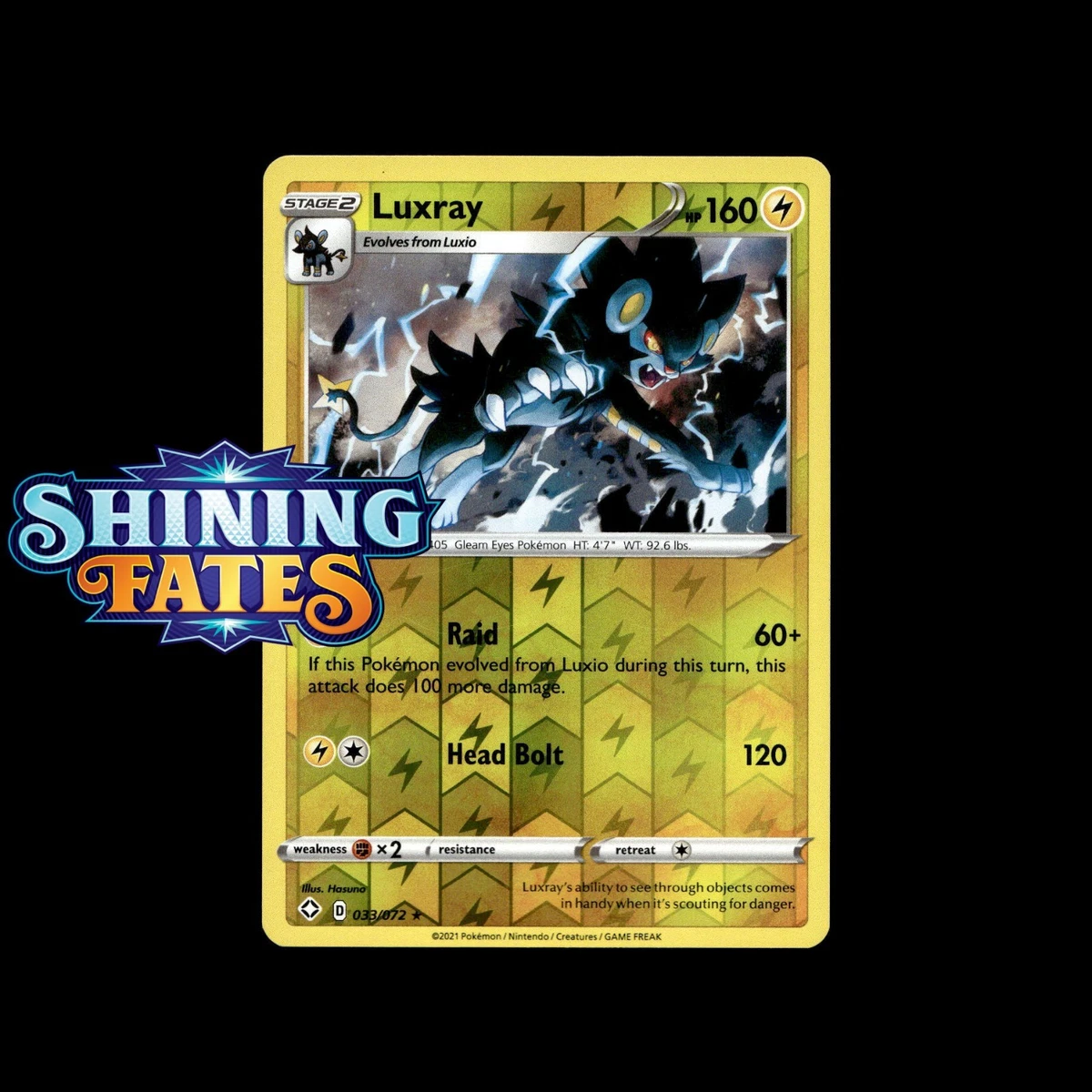 Luxray Pokmon TCG Cards for sale | eBay