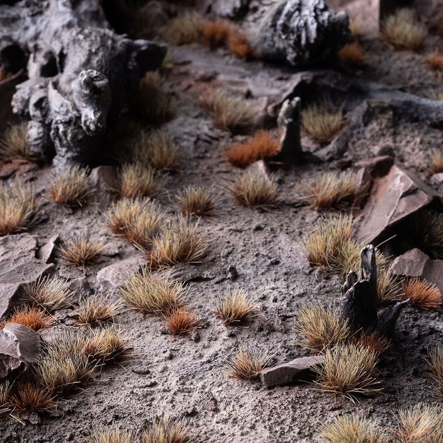 Gamers Grass Burned Tufts 6mm - Wild Tuft (Wargame / Model Basing)