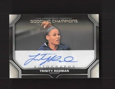 2024 Upper Deck Goodwin Champions #HA-TR Trinity Rodman AUTO