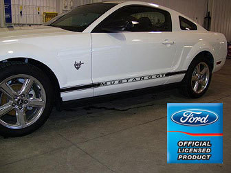 Ford Mustang Rocker Panel Door Side Stripes Decals RP Strip Sticker Set L And R - Foto 6