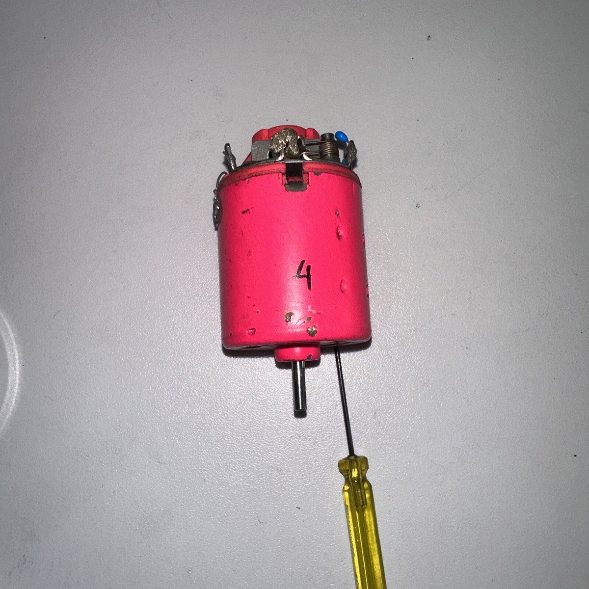 Vintage Trinity Stock Pink Brushed Motor (4). | eBay