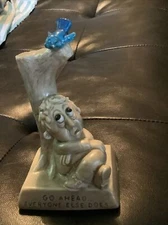 Russ & Wallace Berrie Co. Sculpture VTG 1968~ Go Ahead..Everyone Else Does …