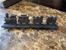 train stocking holder set of 5