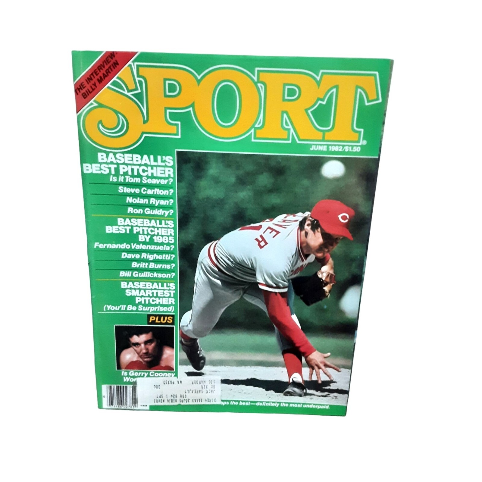 Sport Magazine June 1992 Tom Seaver Cincinnati Reds Gerry Cooney eBay