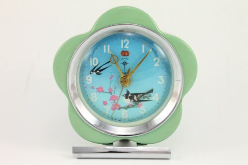Vintage POLARIS Animated Swallow Bird Alarm Clock China 1960's RARE - Picture 1 of 9