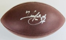 KENJON BARNER SIGNED NFL FOOTBALL OREGON DUCKS PANTHERS PATRIOTS AUTOGRAPH J3