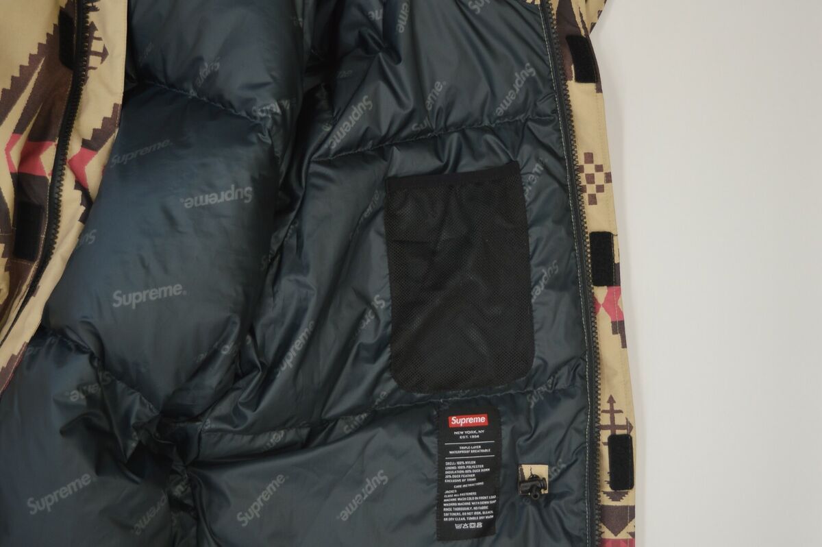 SUPREME 700 FILL DOWN TAPED SEAM PARKA - NAVAJO - SIZE L SUPREME 700 FILL DOWN TAPED SEAM PARKA - NAVAJO - SIZE L