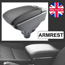 Dual Layer Armrest For Vauxhall Corsa D 2008 2010 Car Central Storage Box Opel