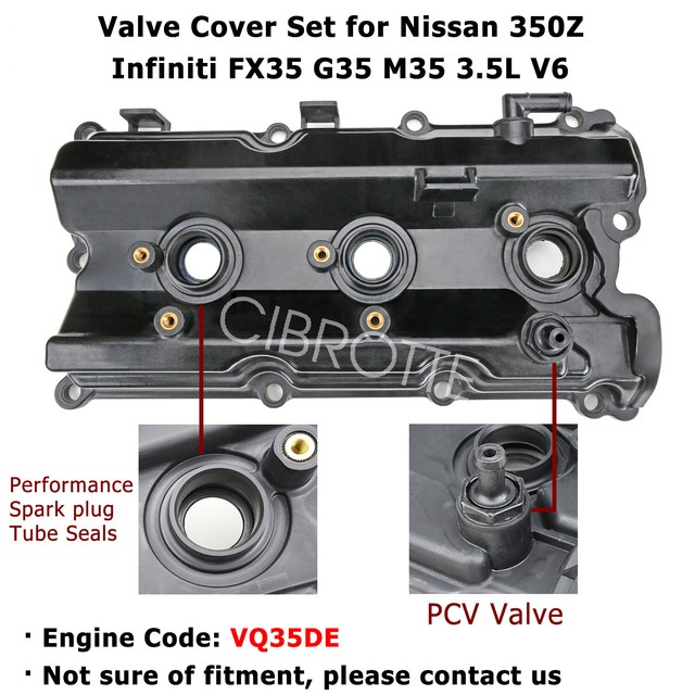 Valve Cover & Gaskets Bolts for 20032008 Infiniti FX35 G35 M35 Nissan 350Z⭐⭐⭐⭐⭐ eBay