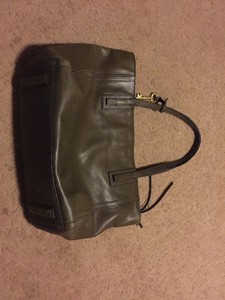 fossil olive green handbolsa