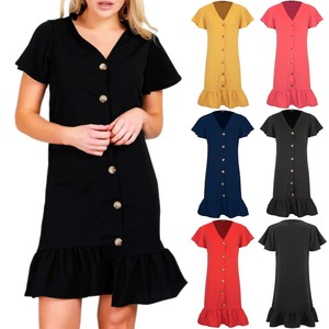ladies midi shirt dress
