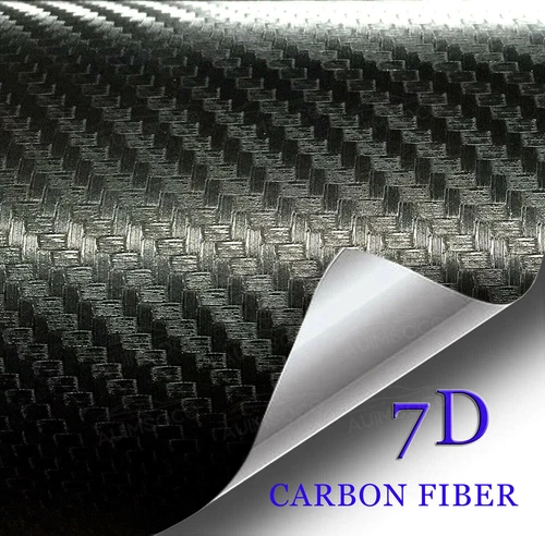 Carbon Fiber Vinyl Wrap Film Interior Control Panel Decals Car Parts Stickers