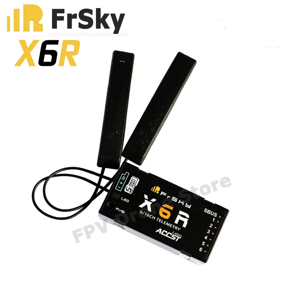 FrSky X6R 2.4G 16CH SBUS RC Receiver PCB Antenna Smart Port Data Return FPV - Image 2 of 4