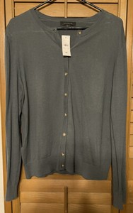 New Ann Taylor Green Cardigan Sweater Size XL