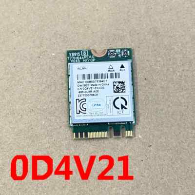 0D4V21 QCNFA344A QCA61X4A DELL XPS 15-9550 9560 9570 13-9350 9365 WIFI DW1820