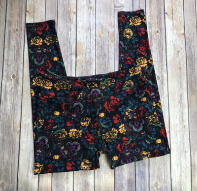 Legging LuLaRoe Femme Motif Diamant Argyle, Extensible, Taille OS, Très Bon état