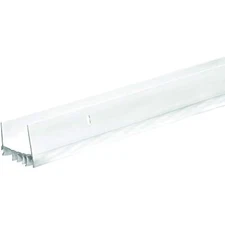 Frost King Vinyl Slide-On Door Bottom For Metal Doors, 1-3/4" x 36" Long, White