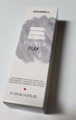 Goldwell Elumen Play Semi Permanent Hair Color Oxidant-Free Metallic Silver 4oz