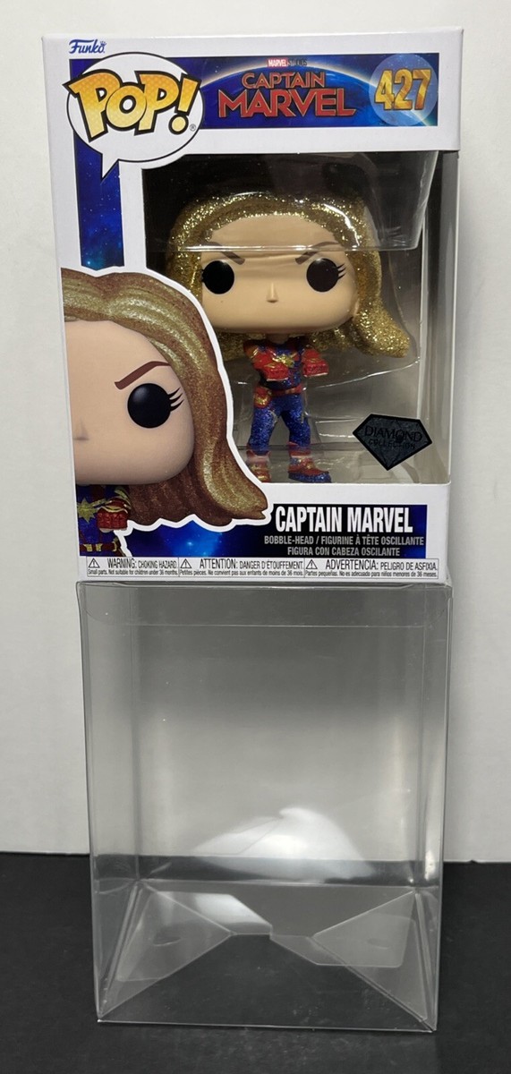 Funko Pop! Captain Marvel #427 Diamond Collection Exclusive Vinyl