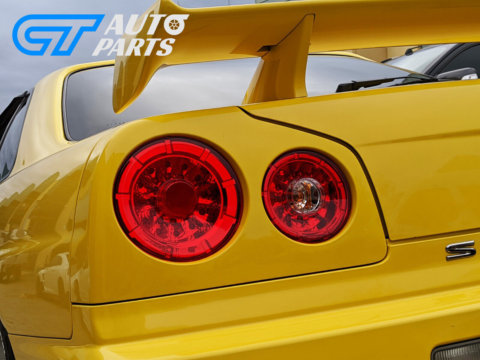 hjemmelevering Frisør mærke navn Clear Red LED Tail Lights for 99-02 Nissan Skyline R34 GTR GTT taillights |  eBay