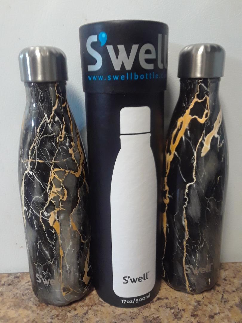 17 Oz, Bahamas Gold Marble Lot Of 2