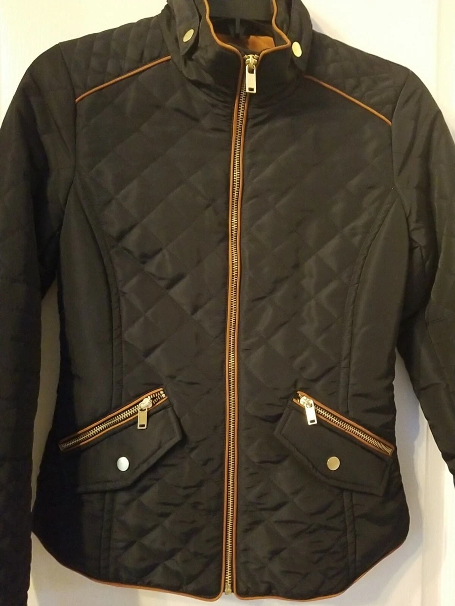 H and m quilted jacket top