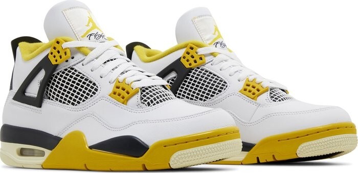 Nike Air Jordan 4 Retro 'Vivid Sulfur' - AQ9129-101 | eBay