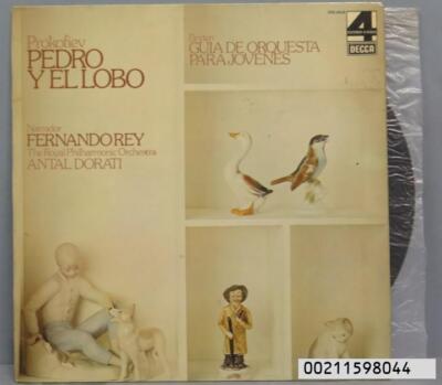 LP. PEDRO Y EL LOBO. PROKOFIEV. NARRADOR FERNANDO REY            