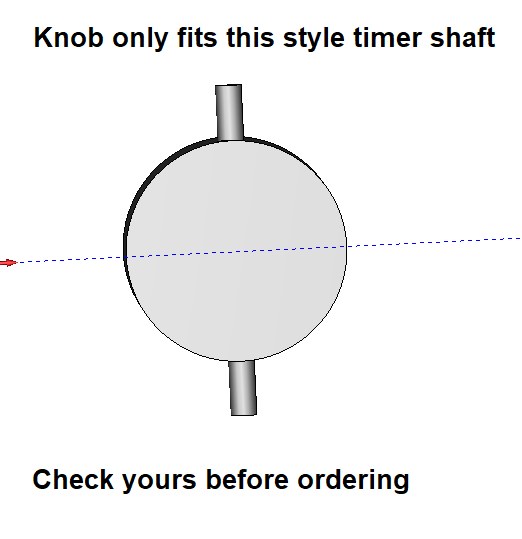 Replacement Timer knob part for Big Boss Air Fryer pin type shaft eBay
