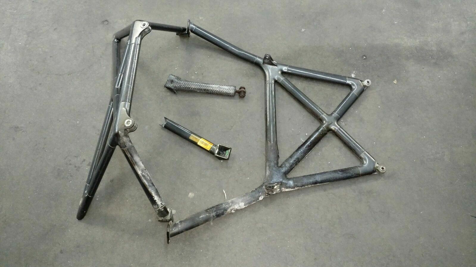 LAMBORGHINI MURCIELAGO ROADSTER CARBON FIBER ENGINE BRACE COVER OEM