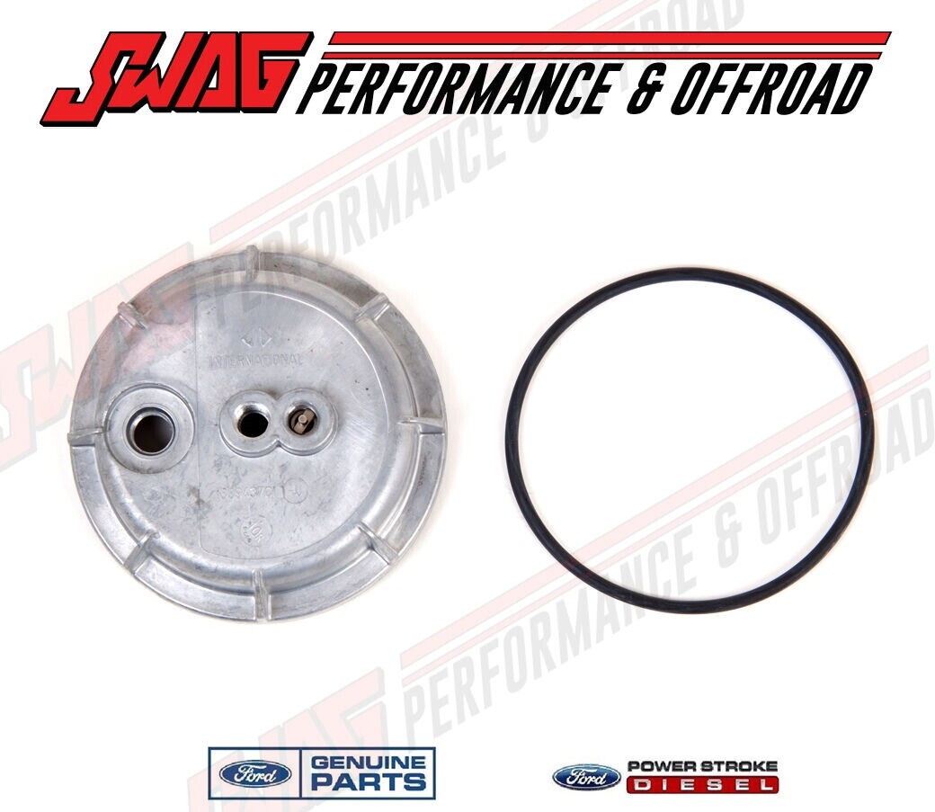 OEM Genuine Ford 7.3L IDI Diesel Fuel Filter Housing Bottom Lower Cap