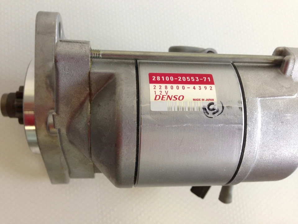DENSO 28100-20553-71 STARTER NEW TOYOTA 42-6FGCU25 FORKLIFT
