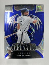 Jeff Bagwell /99 2023 Panini Chronicles Crusade Blue Velocity Parallel 18
