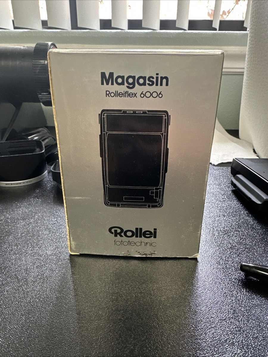 希少品 ローライ Rolleiflex 6006 Magazin 120/6×6 Rolleiflex 6006 Magazin 120 6 X 6 In Box | eBay