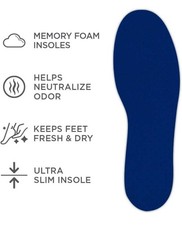 Arm Hammer Soft Step Memory Foam Insoles M 8-14/W 6-10 - 1PK