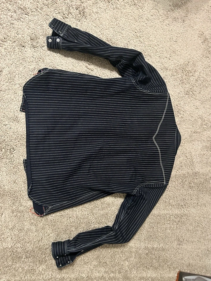 Camisa Western Iron Heart IHSH-62 12 oz Wabash XL Indigo Japón◎ Foto 4 de 4