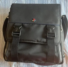 Sony PlayStation Backpack Carrying Case PS1 PS2 PS3 Black Blue Travel Rucksack