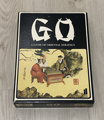 Vintage 1977 Go Game John N Hansen Co H-28 Board Strategy Game 100% Complete Set