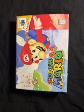 Nintendo Super Mario 64 Game with Original Box for Nintendo 64 NUS-006 USA
