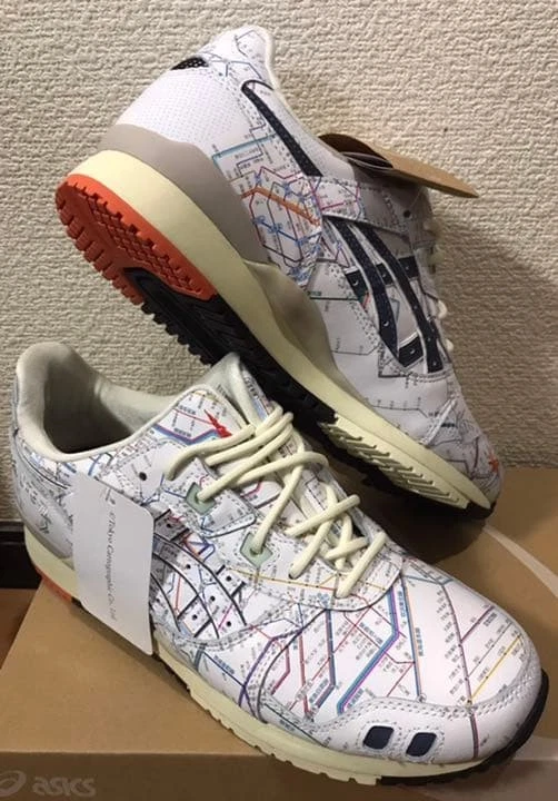 ASICS atmos x Gel Lyte 3 OG Tokyo Subway for Sale | Authenticity
