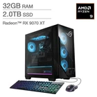 ASUS ROG AMD Ryzen 9 9950X3D Radeon RX 9070XT 32GB DDR5 RAM 2TB SSD Gaming PC